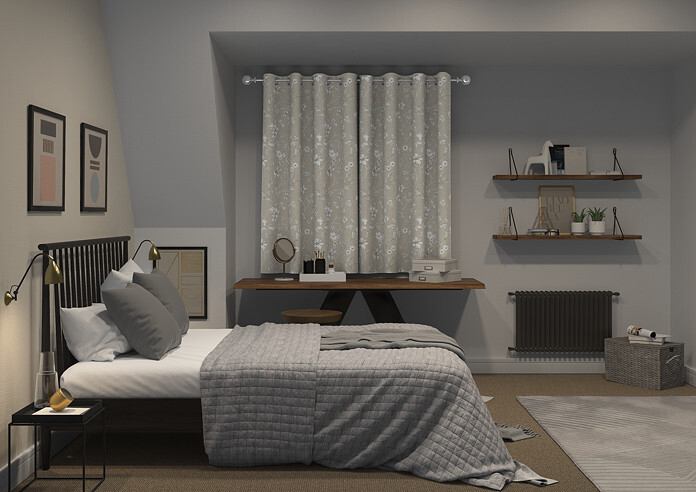 Etched Vine, Sandstone - Made to Measure Curtains - Image 7